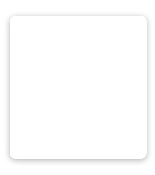 White background with a shadow