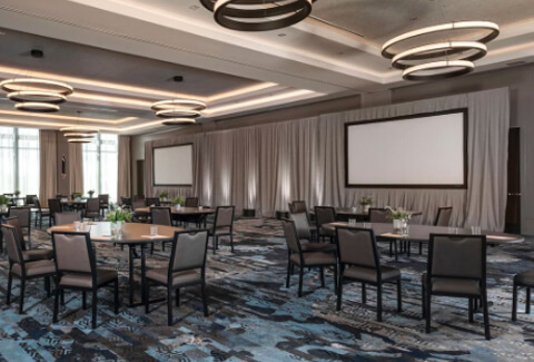 Hotel event room